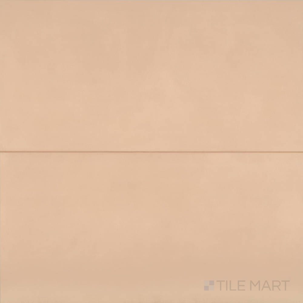 Sahara Rose 24x48 matte porcelain tile shown in full format, combining large-scale design with soft, rosy stone aesthetics.