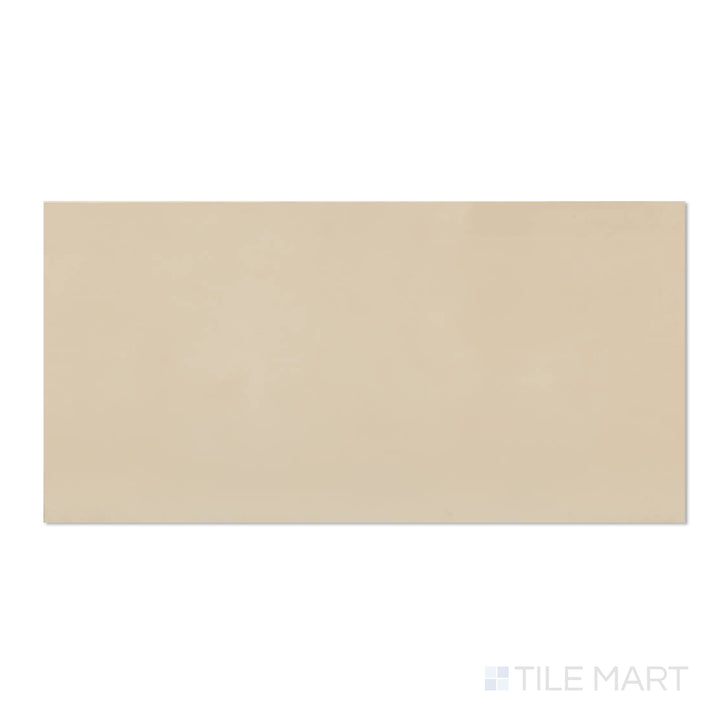 Flat lay of Sahara Ecru 24x48 matte porcelain tile, showcasing a creamy neutral shade ideal for modern minimalist design.