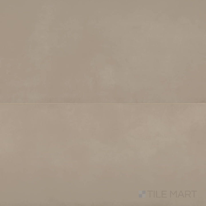 Overview of Sahara Taupe 24x48 matte porcelain tile, presenting soft taupe hues and a refined stone-inspired look.