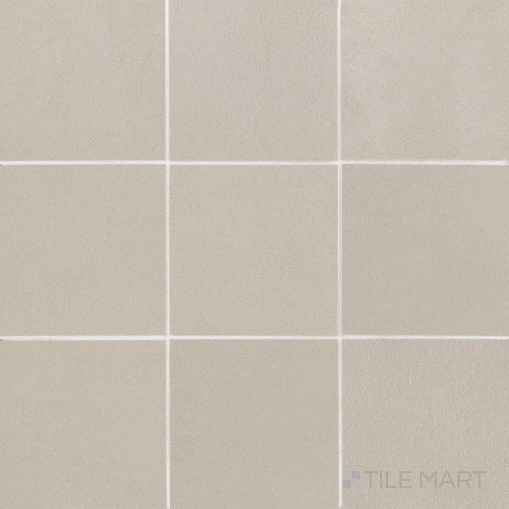 Overview of Sahara Grey 4" square matte porcelain mosaic, highlighting cool grey tones and structured mosaic styling.