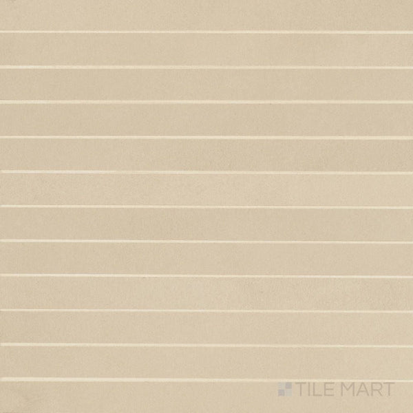 Sahara Ecru 1X12 Stacked Matte Porcelain Mosaic | Tilemart