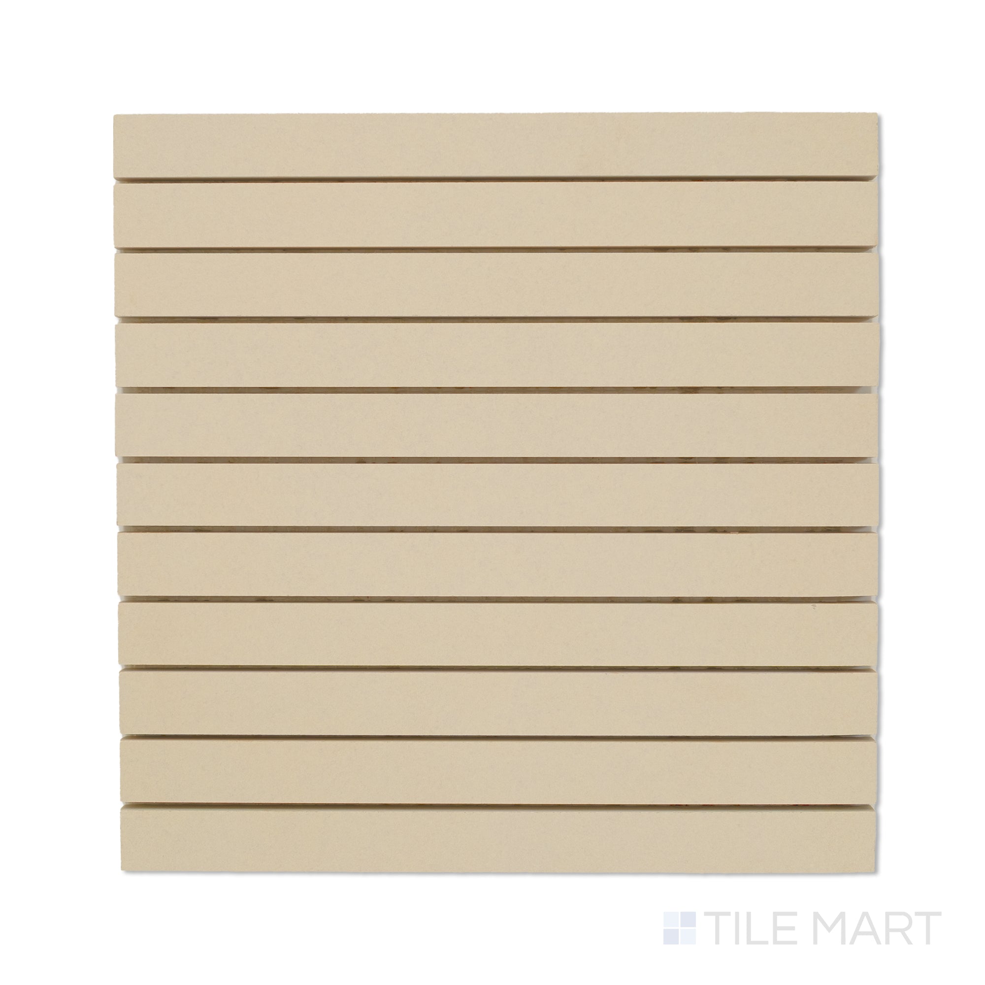sahara Sahara Ecru 1X12 Stacked Matte Porcelain Mosaic | Tilemart