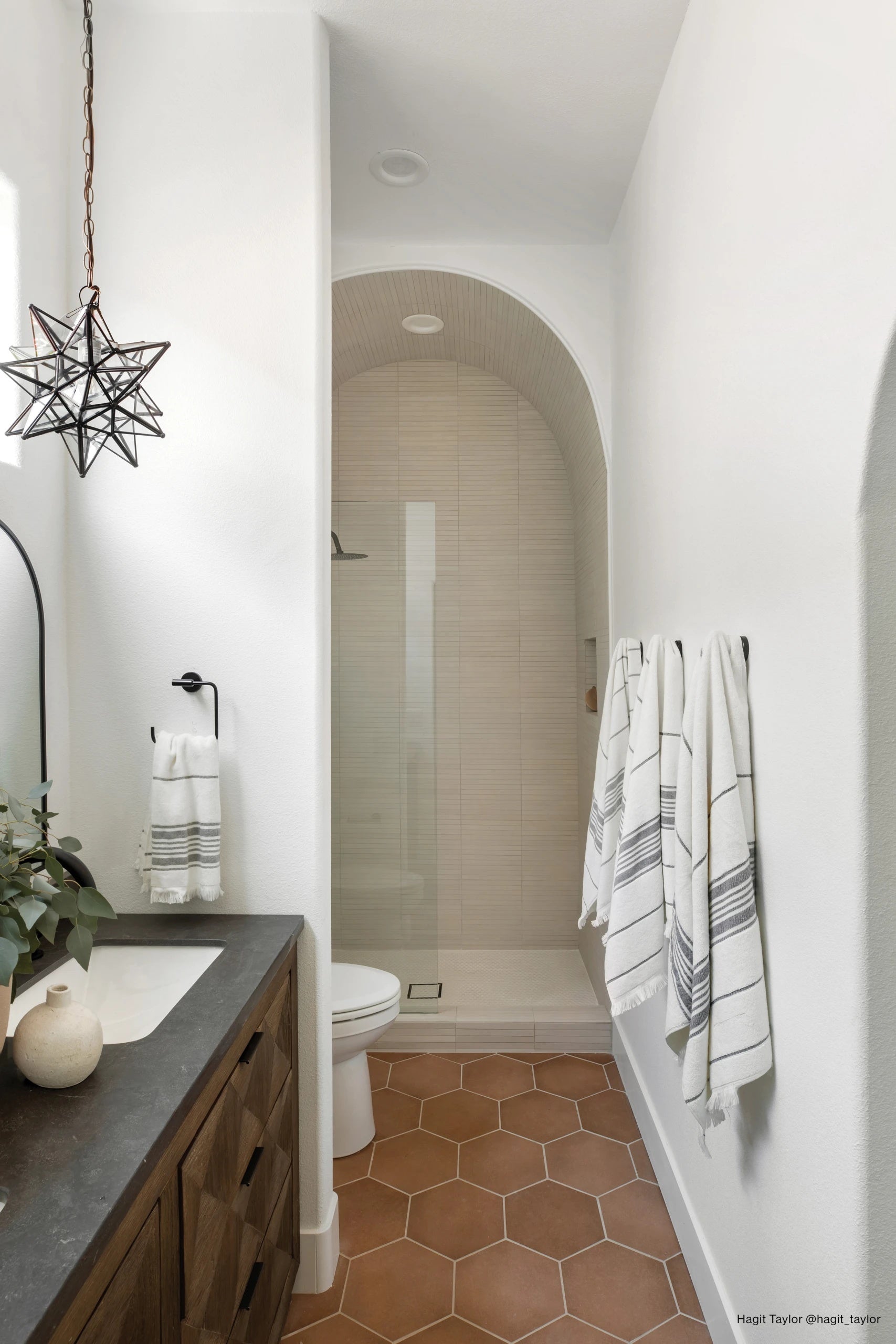 Sahara White 1X12 Stacked Matte Porcelain Mosaic | Tilemart