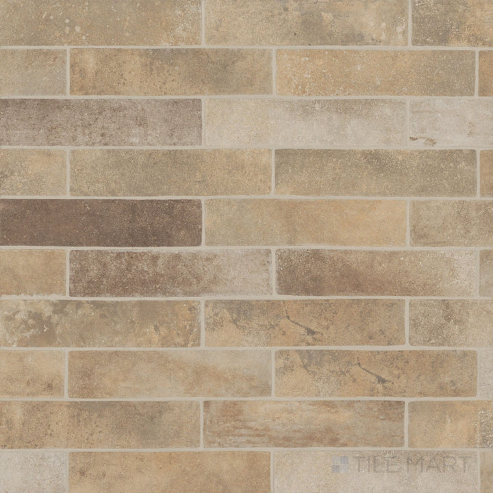 Montana Flathead 2.5x10 matte porcelain tile featuring gentle variation and a refined matte look