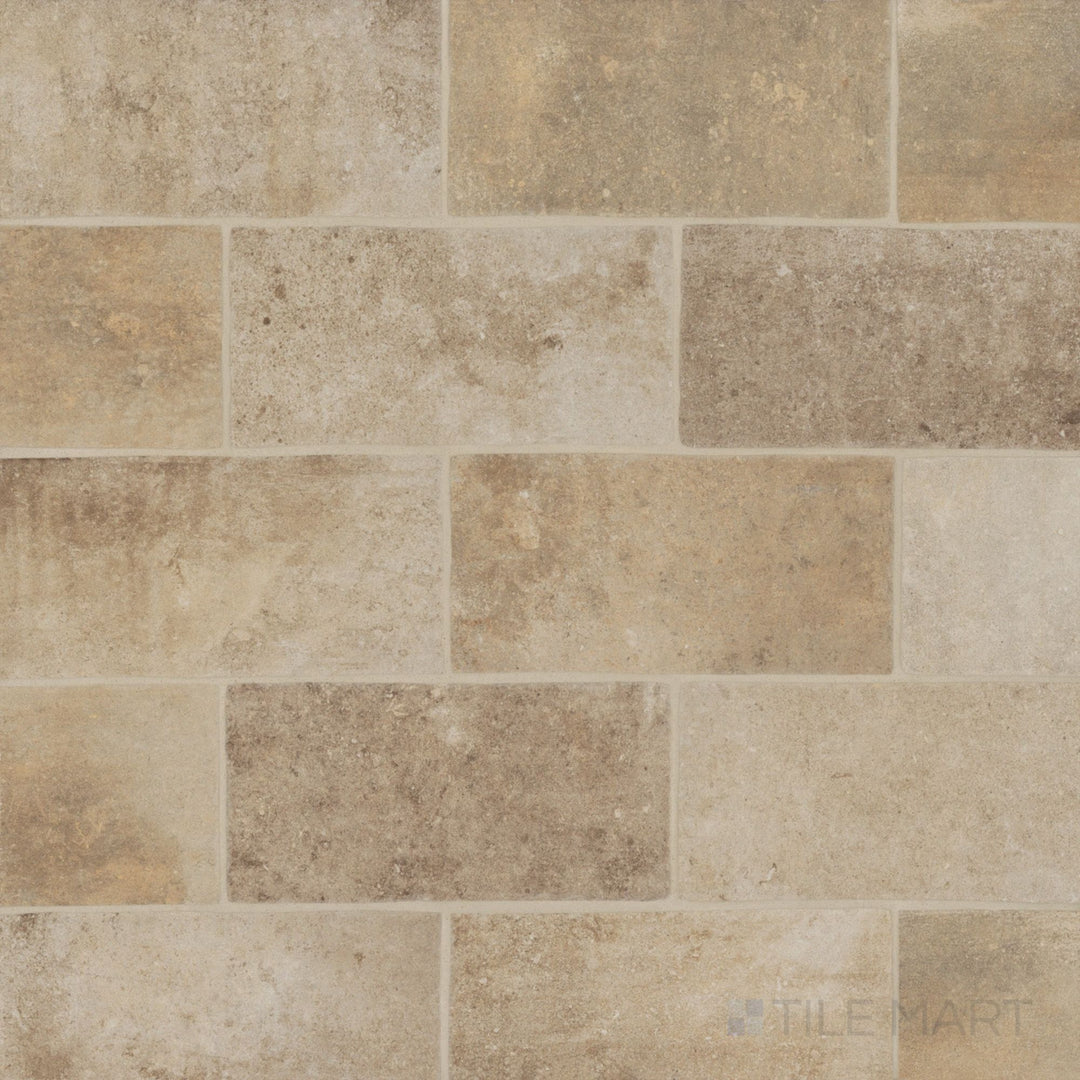 Montana Flathead 5x10 matte porcelain tile with gentle variation and a refined matte look