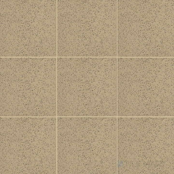 Overview of Metropolitan Buckskin 6x6 XA abrasive honed quarry tile, blending rugged durability with slip-resistant performance in a warm brown hue.