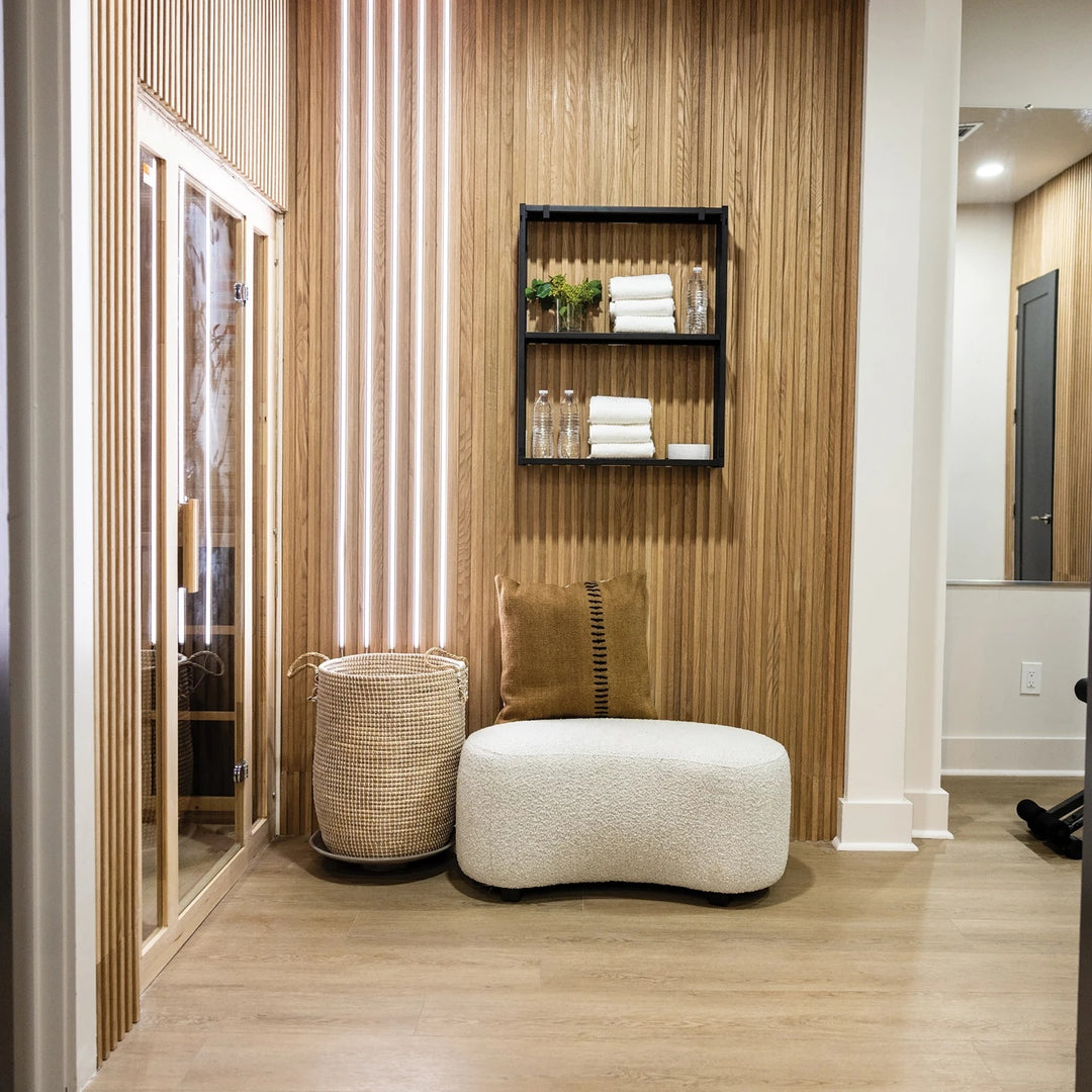 Shorewood Oak 9x60 luxury vinyl plank offers a natural oak appearance with the durability of modern vinyl.