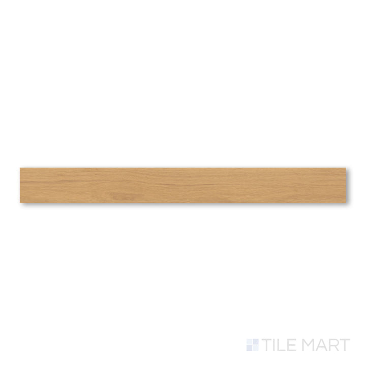 Top-down view of Laguna Beach 9.5x87 engineered hardwood with a light golden oak tone and subtle weathered graining for a sun-washed coastal look.