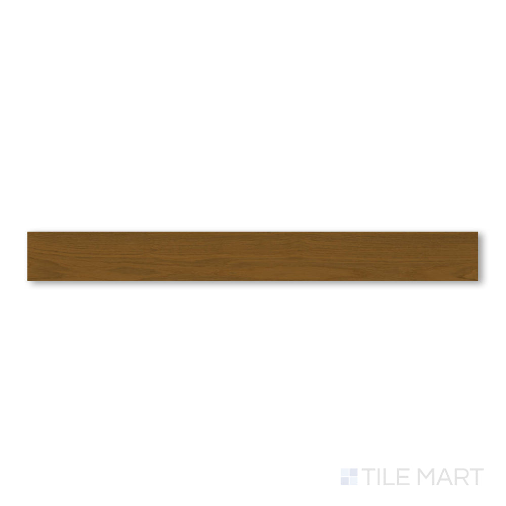 Overhead image of Laguna Cove 9.5x87 engineered hardwood showcasing a soft beige-tan finish with understated wood texture and a matte surface.