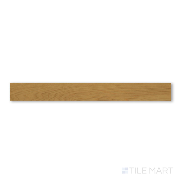 Flat-lay of Laguna Dune 9.5x87 engineered hardwood featuring a light taupe color and elegant straight grain lines, evoking windswept desert tones.