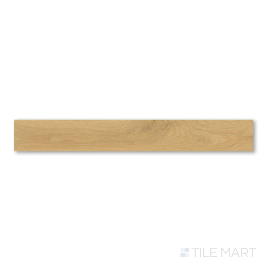 Top-down view of Newport Beach 7.5x75 engineered hardwood with a light sandy beige color and subtle wood texture, evoking a breezy coastal feel.