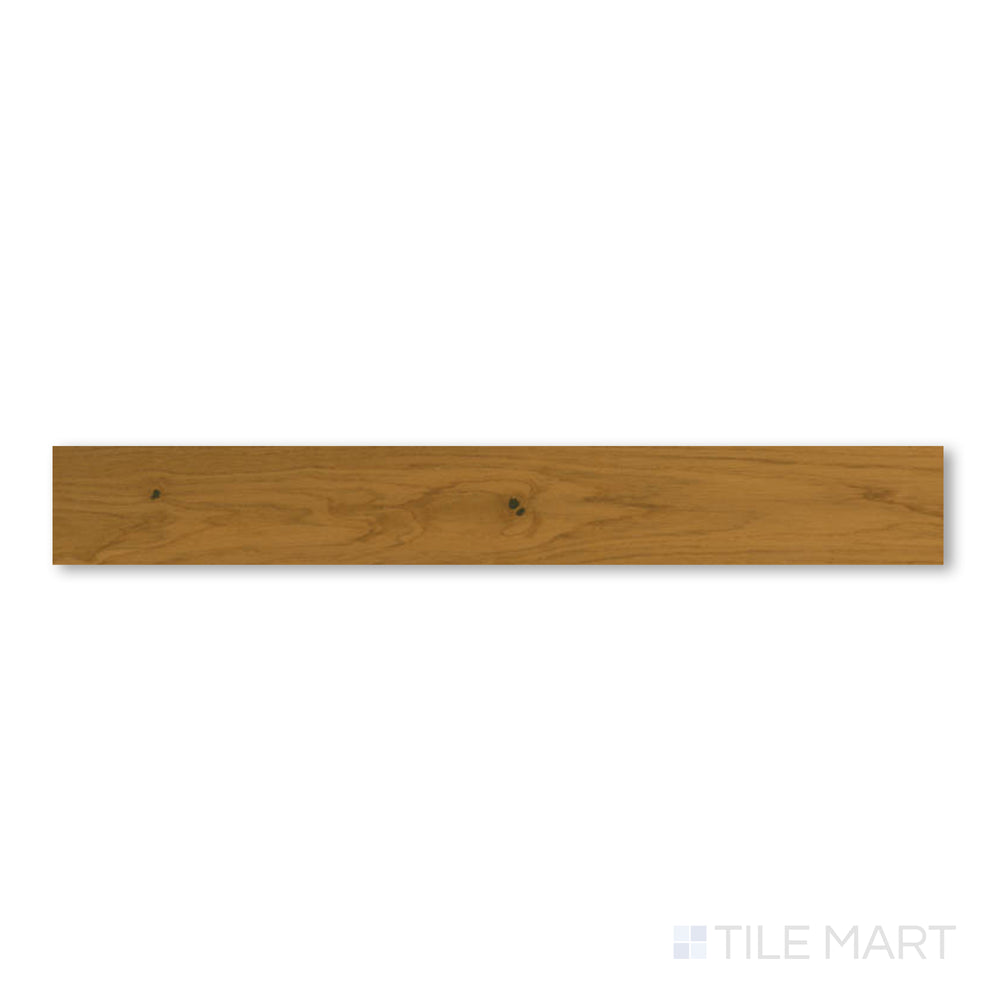 Flat-lay image of Newport Cove 7.5x75 engineered hardwood in a medium grey-brown tone with soft grain variation and a calm, modern aesthetic.