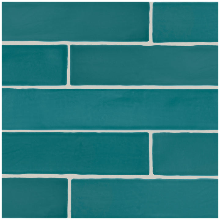 Farrier Ceramic Wall Tile 2.5X15 Blue Roan Satin