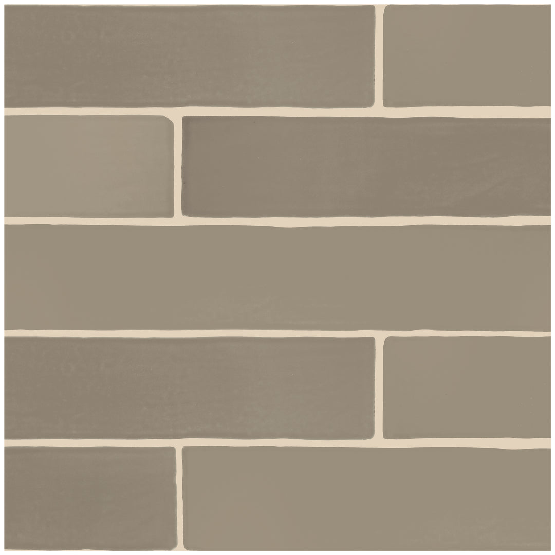 Farrier Ceramic Wall Tile 2.5X15 Grullo Satin