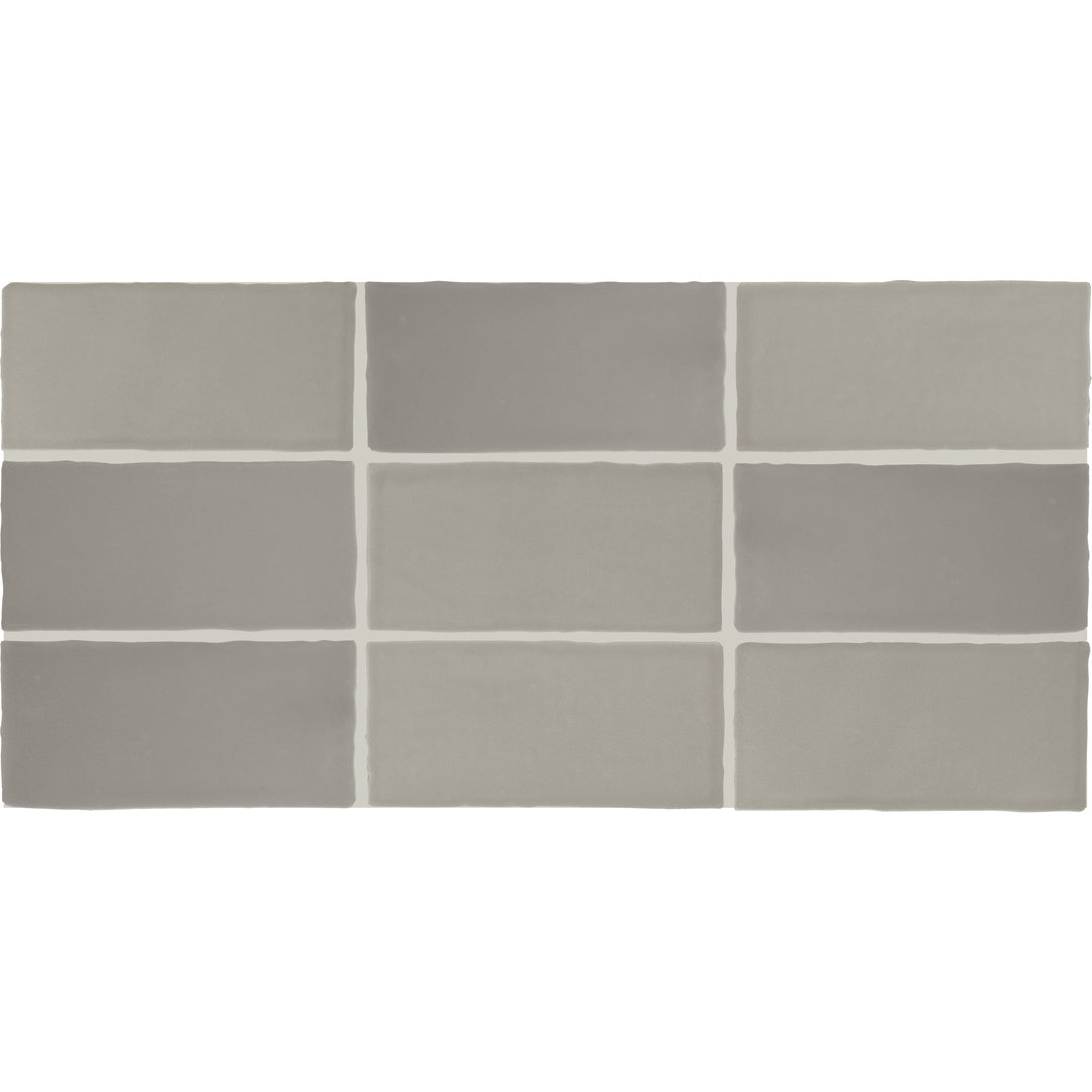 Farrier Ceramic Wall Tile 2.5X5 Dartmoor Grey Satin