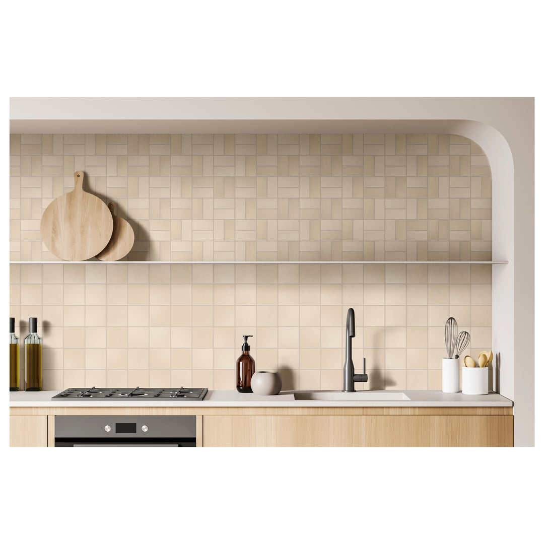 Farrier Ceramic Wall Tile 2.5X5 Palomino Satin