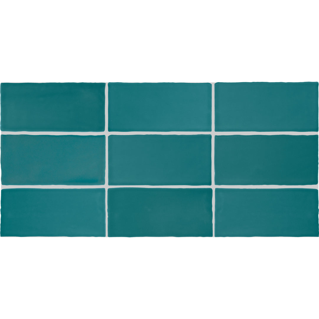 Farrier Ceramic Wall Tile 2.5X5 Blue Roan Satin
