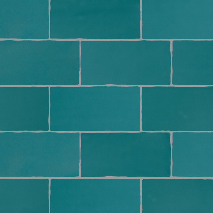 Farrier Ceramic Wall Tile 2.5X5 Blue Roan Satin
