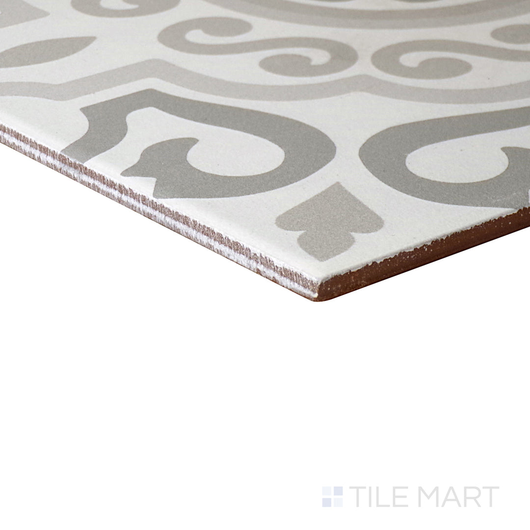 Memoir Ceramic Floor Tile 12X12 Crystal Grey Matte