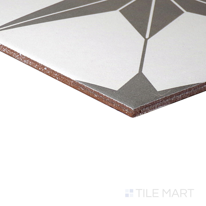 Memoir Ceramic Floor Tile 12X12 Jewel Black Matte