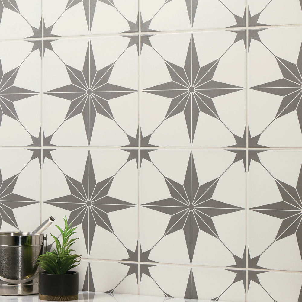 Deep black hues with a matte glaze add a bold and dramatic touch, enhancing modern elegance.