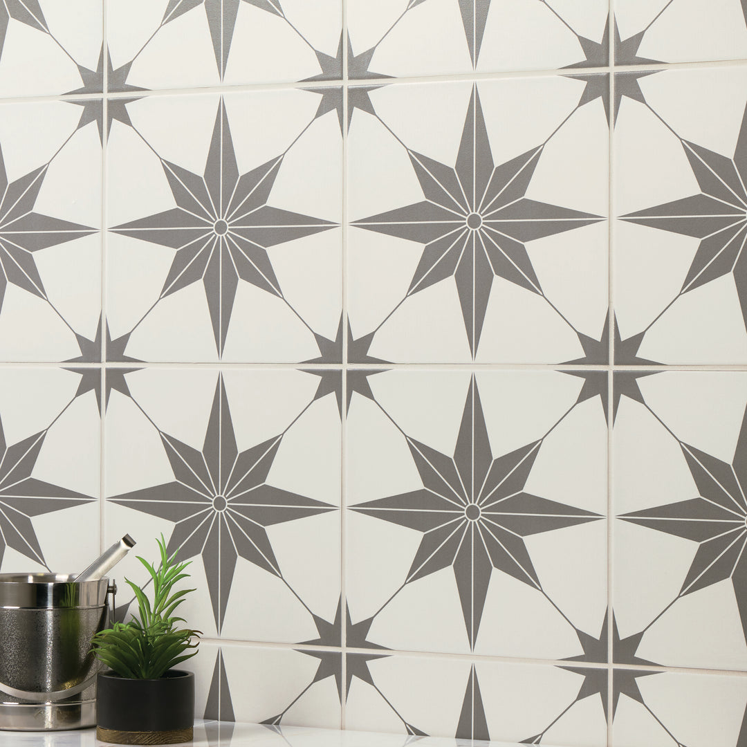 Deep black hues with a matte glaze add a bold and dramatic touch, enhancing modern elegance.