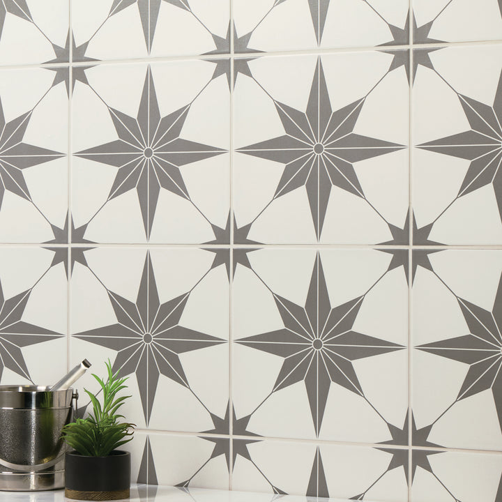 Deep black hues with a matte glaze add a bold and dramatic touch, enhancing modern elegance.