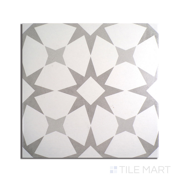 Memoir Ceramic Floor Tile 12X12 Cosmo Grey Matte