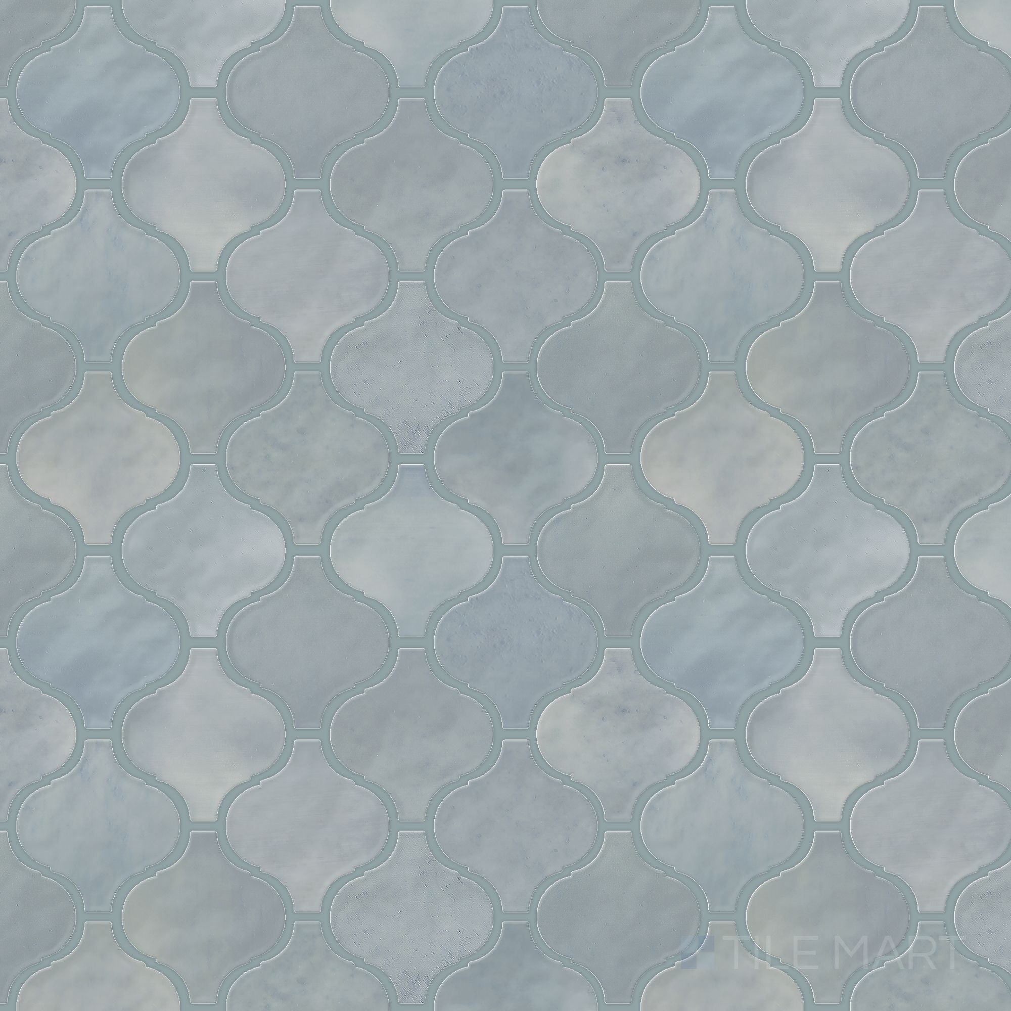 【WHIMSIC】ARABESQUE PATTERN JACQUERDKNIT Daltile LuxeCraft Whimsy Gloss 11 in. x 12 in. Glazed Ceramic