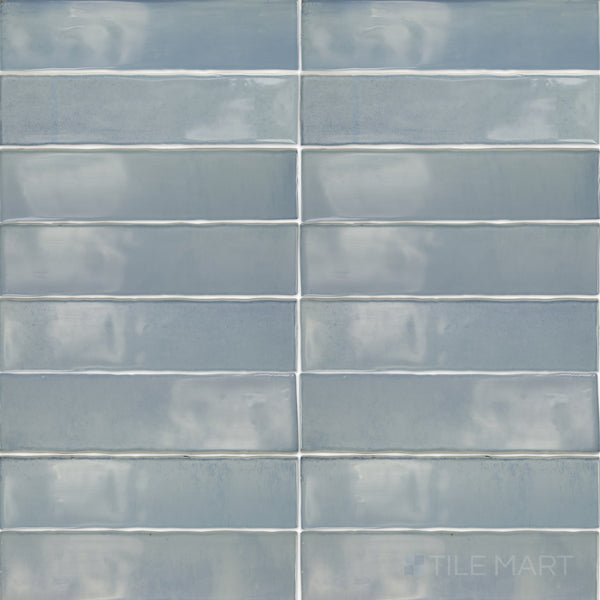 romanmade マザー　ブルーシャッドアルミ貼り Mesmerist Whimsy 3X12 Glossy Glazed Ceramic – Tilemart