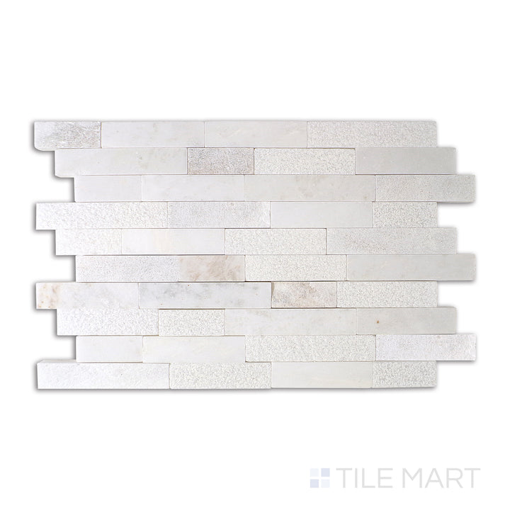 Minute Mosaix Natural Stone Mosaic 13X12 Daphne White