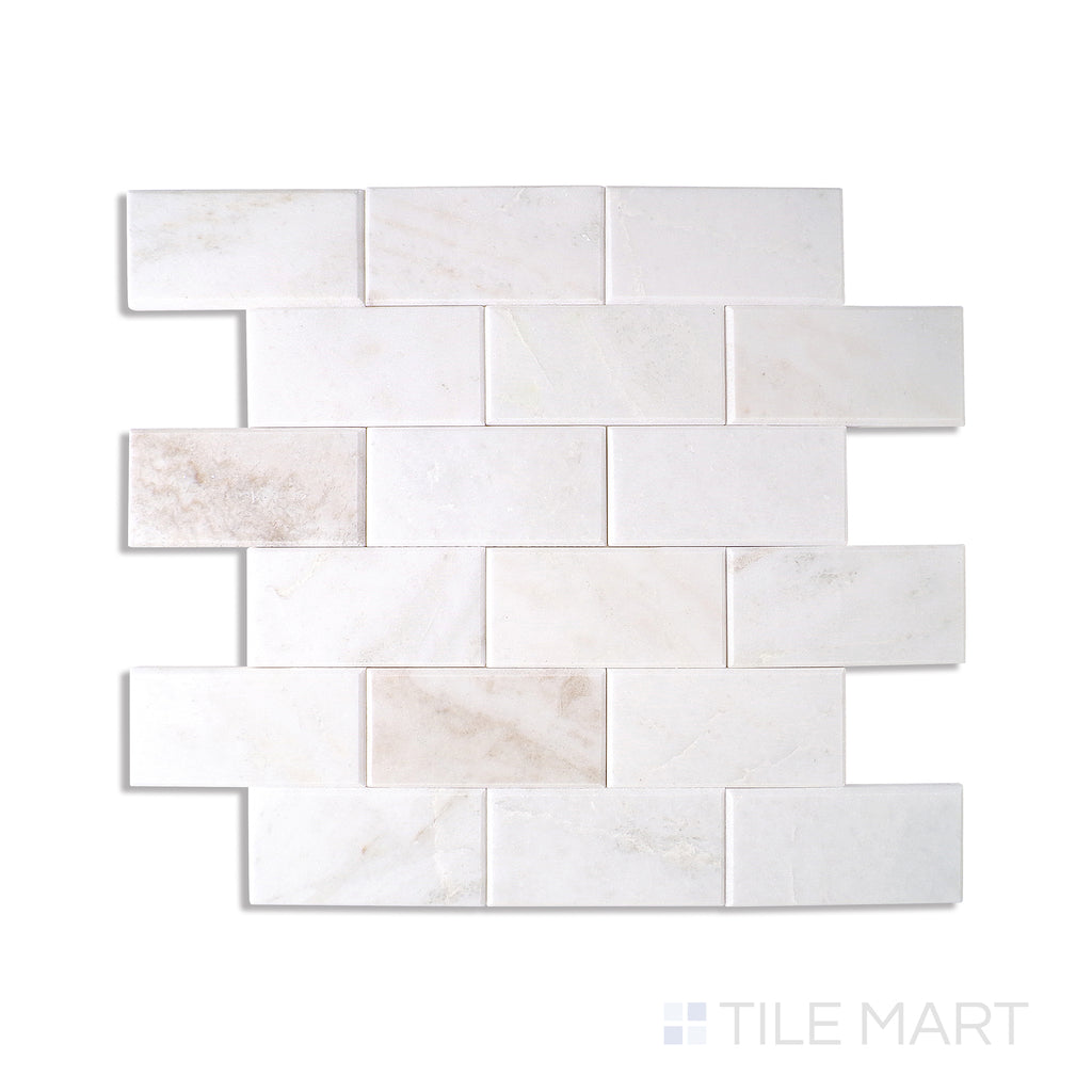 Simplystick Mosaix Carrara White Honed M – Tilemart