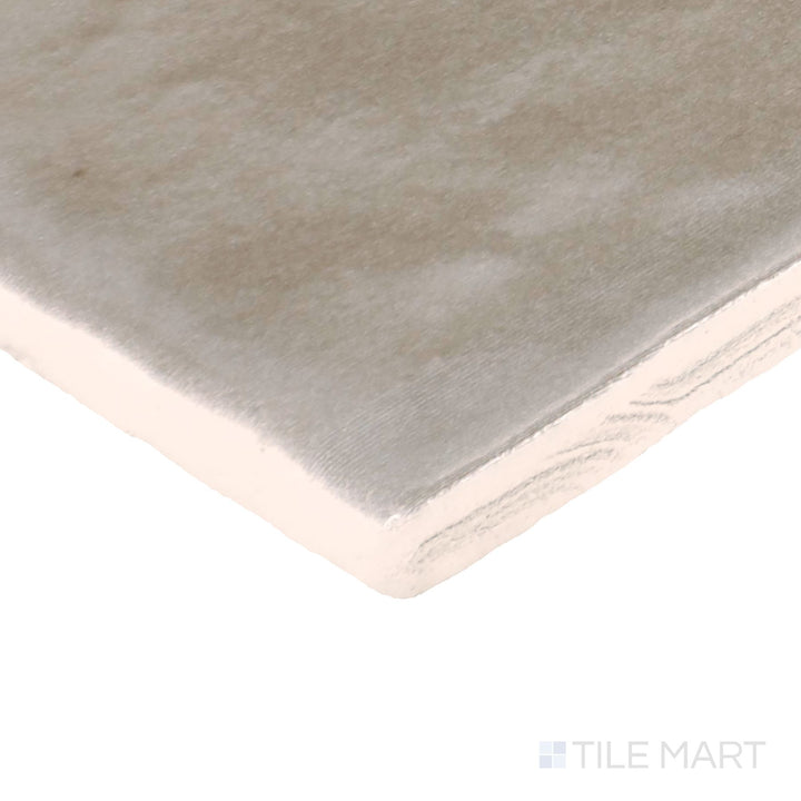 Corner-focused shot of Zellige Neo Argilla 4X4 Glossy Glazed Ceramic Tile, highlighting its warm, earthy terracotta tones with a traditional glossy glaze.