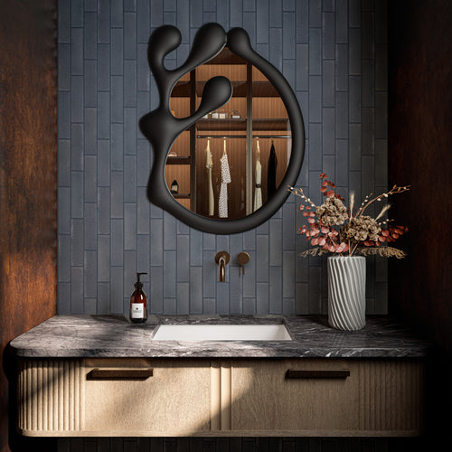 Inyo Indigo 2X8 Satin Glazed Ceramic Subway Tile