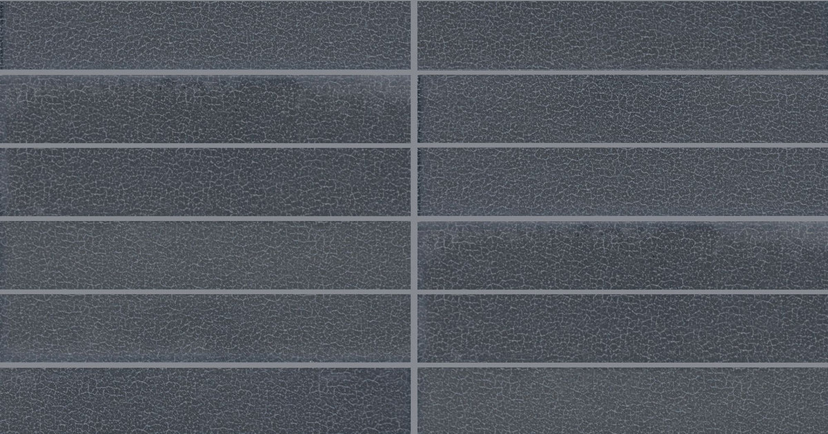 Inyo Indigo Rectangle Satin Glazed Ceramic Mosaic – Tilemart