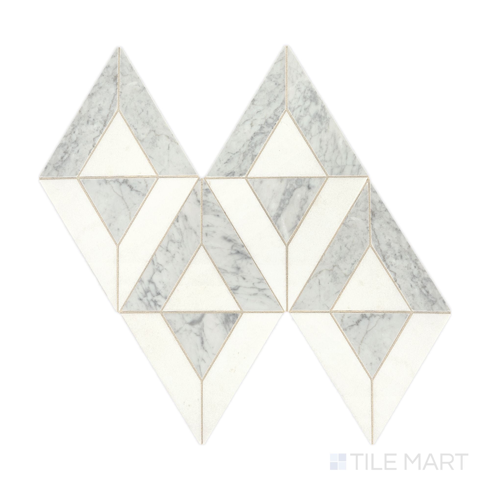 Lavaliere Carrara White/Thassos White Radiant Honed Carrara