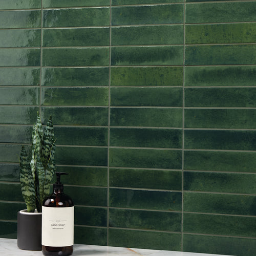 Remedy Herbal 2X10 Glossy Glazed Porcelain Tile