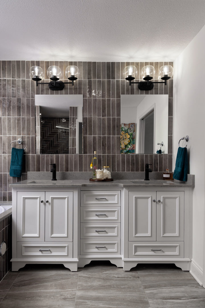 Used in an interior setting, the Remedy Zen 2x10 glossy glazed porcelain tile creates a clean, tranquil feel with a refined glaze