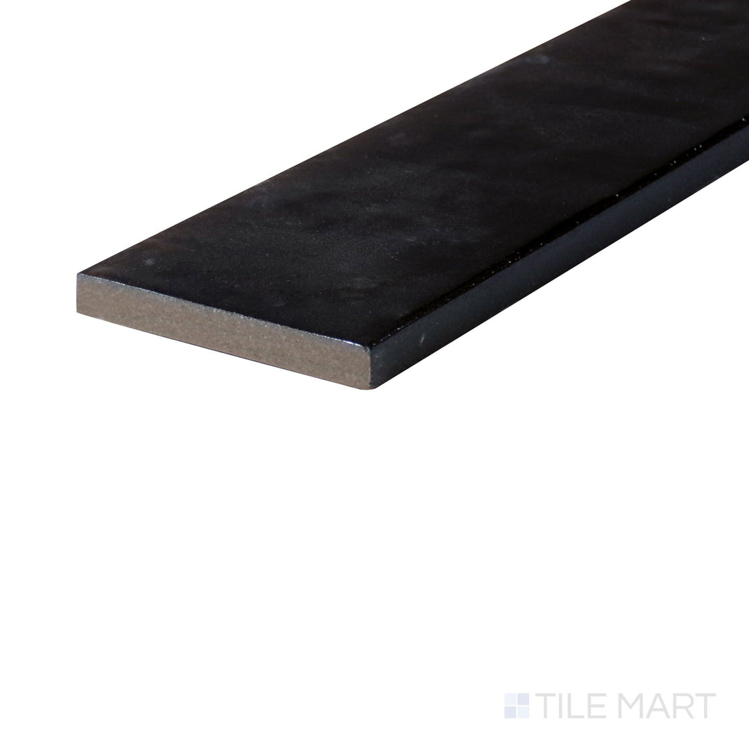 Side perspective of Remedy Alchemy 2X10 Glossy Glazed Porcelain, capturing its rich, jewel-toned hues with a luxurious glossy surface.