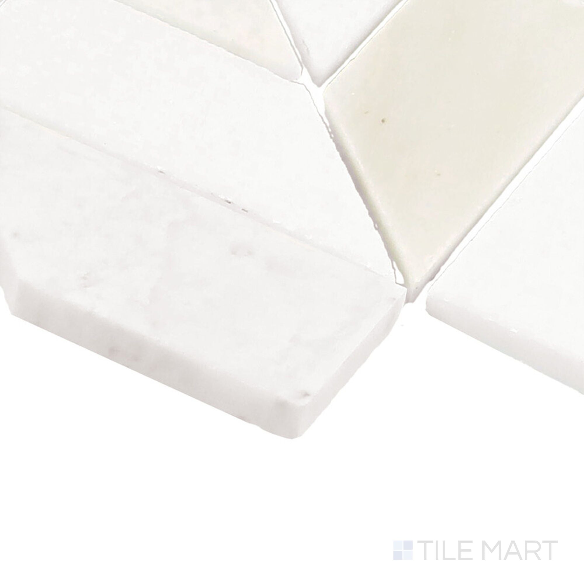 Perfit Mosaix Paradise & Thassos Swivel Polished Mosaic | Tilemart