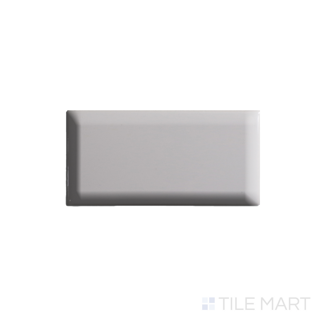 Color Wheel Beveled Wall Tile 3X6 Arctic White Glossy
