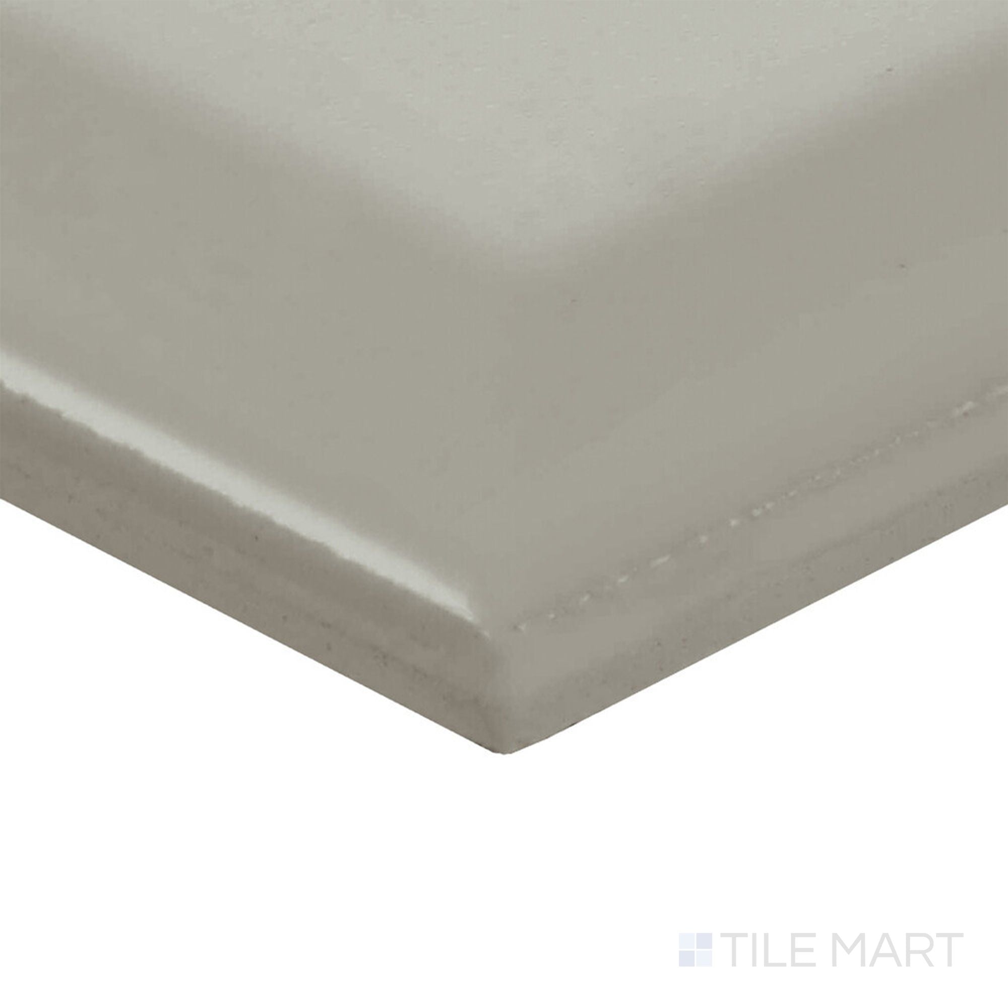 Color Wheel Classic Desert Gray 3X6 Beveled Matte Glazed Ceramic