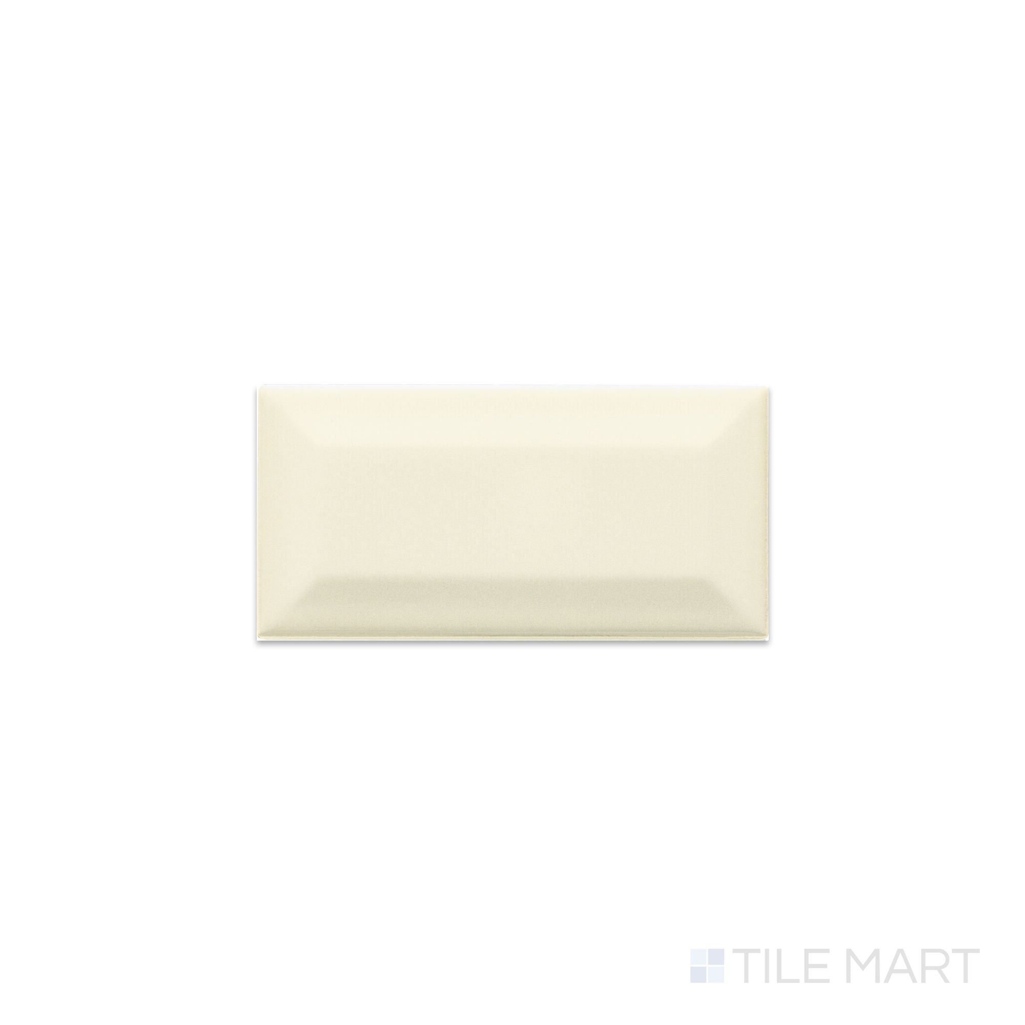 Color Wheel Classic Almond 3X6 Beveled Matte Glazed Ceramic | Tilemart