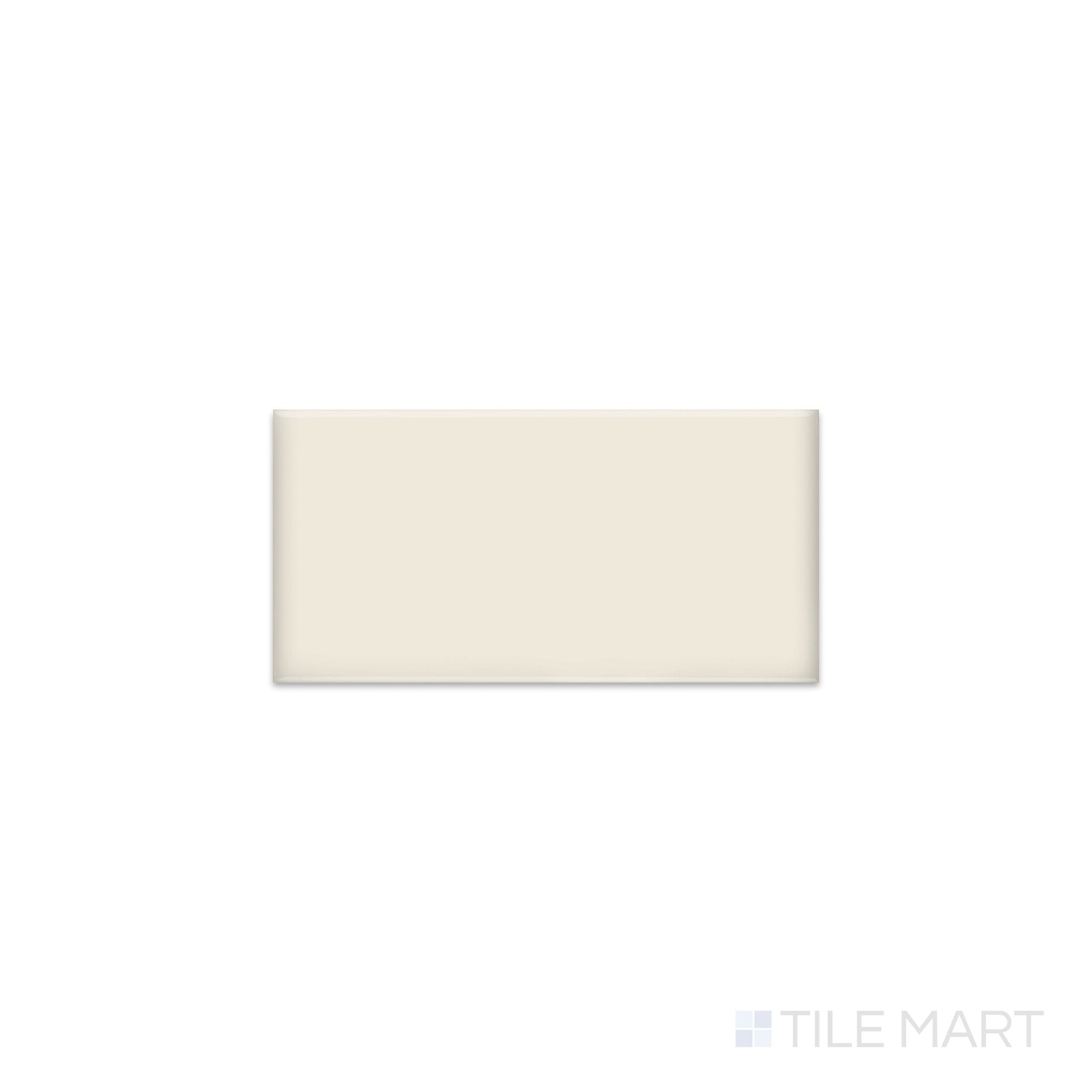 Color Wheel Classic Biscuit 3X6 Glossy Glazed Ceramic | Tilemart