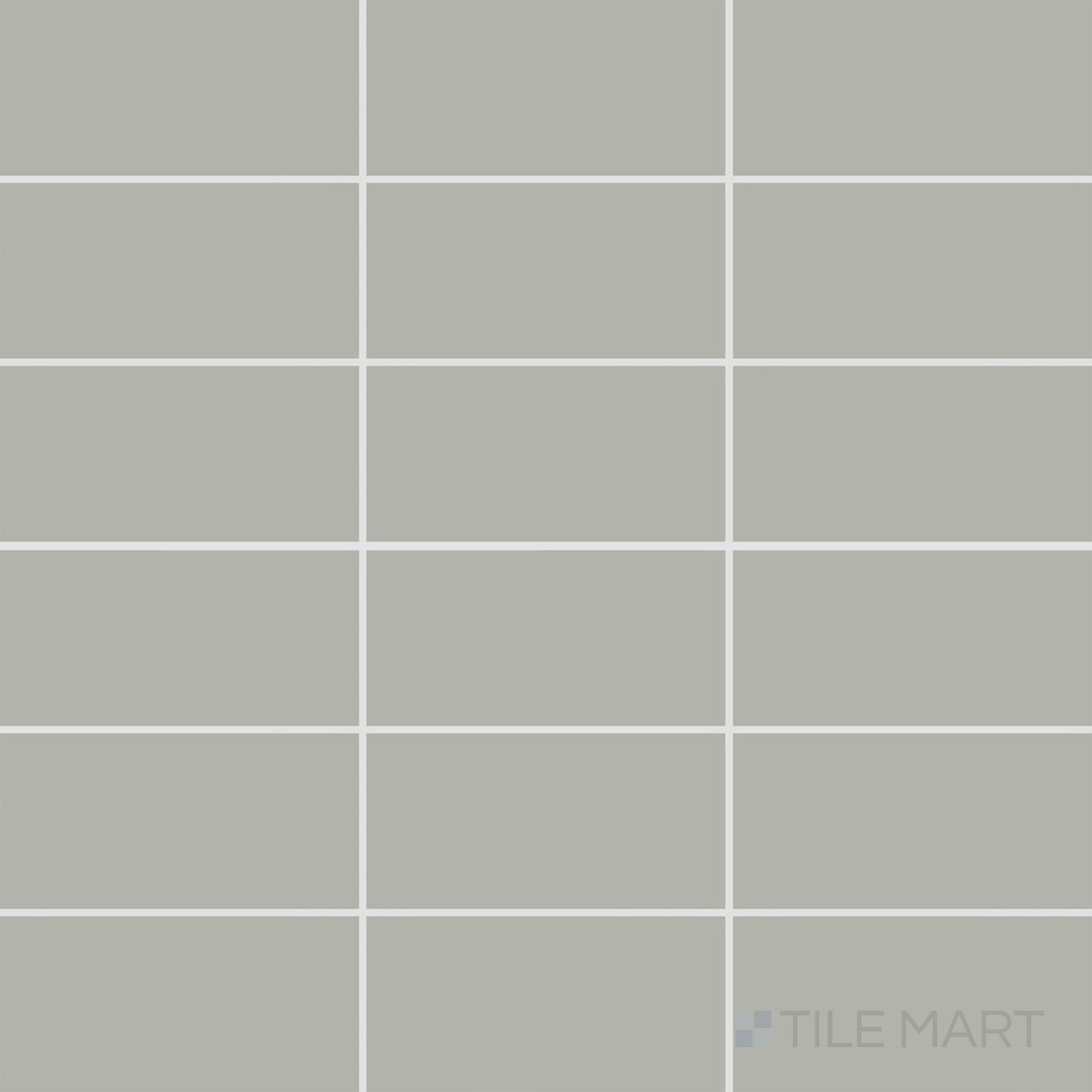 Color Wheel Classic Desert Gray 3X6 Matte Glazed Ceramic Subway