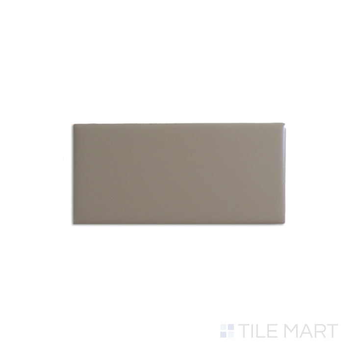 Color Wheel Ceramic Wall Tile 3X6 Architectural Gray Matte