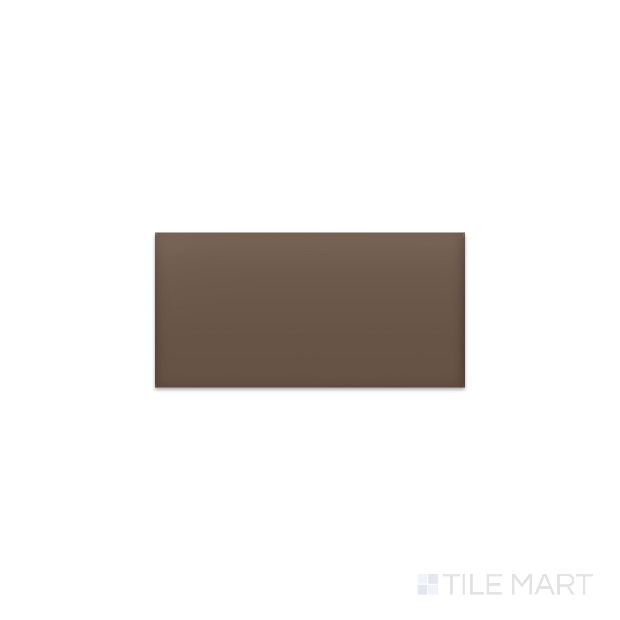 Color Wheel Classic Artisan Brown 3X6 Matte Glazed Ceramic | Tilemart