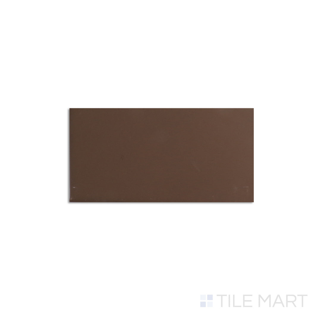 Color Wheel Ceramic Wall Tile 3X6 Artisan Brown Matte