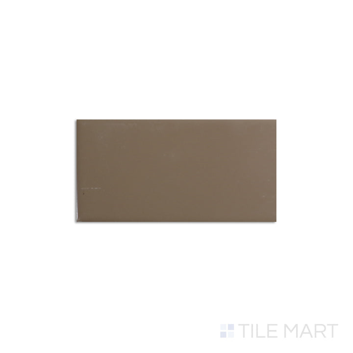 Color Wheel Ceramic Wall Tile 3X6 Elemental Tan Matte