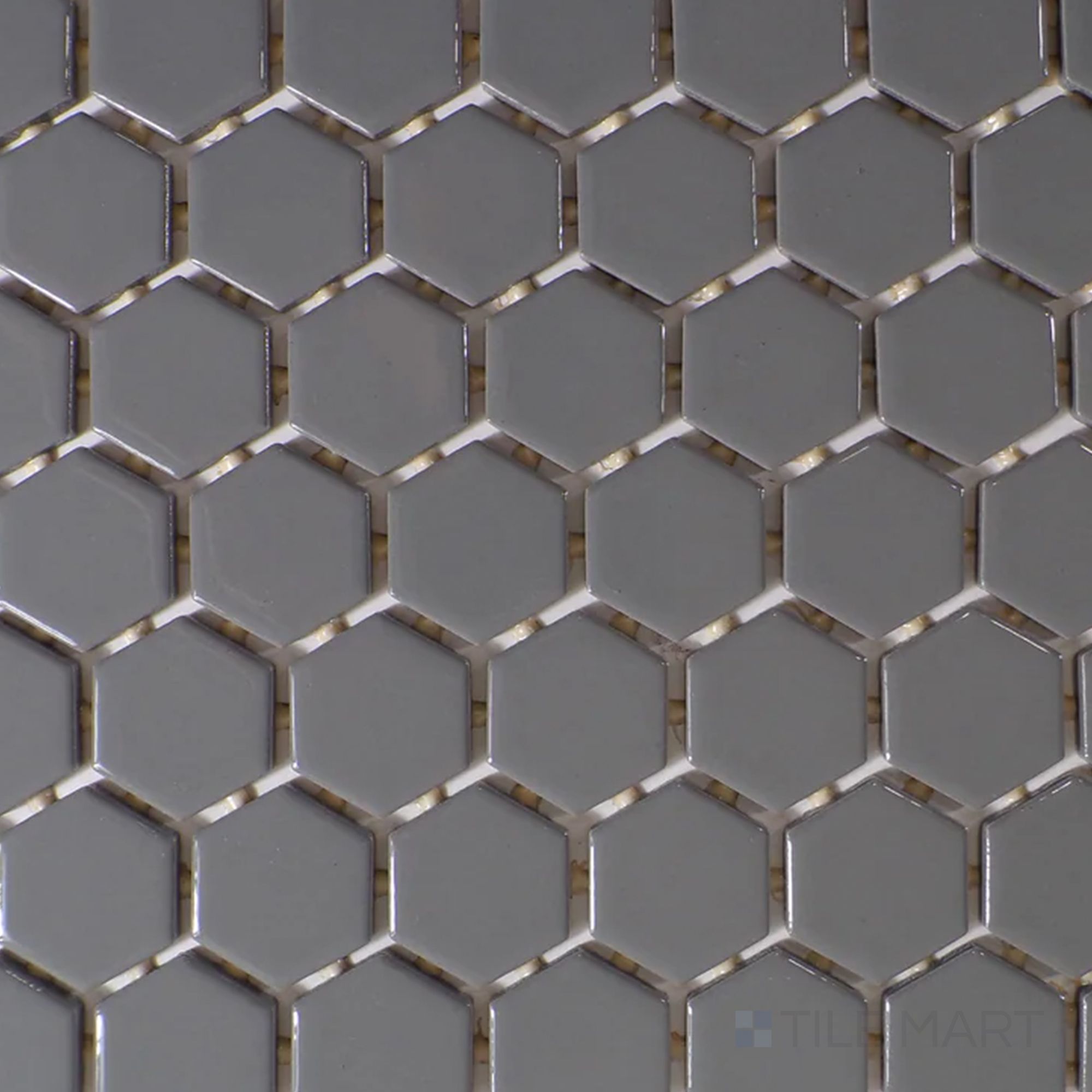 Color Wheel Mosaic Suede Gray 1.5